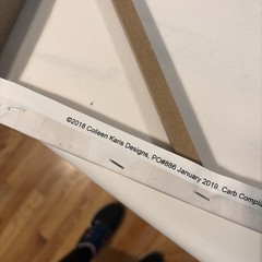 Colleen Karis Liesl Long Canvas Wall Art 2018 New York City Lady Signed