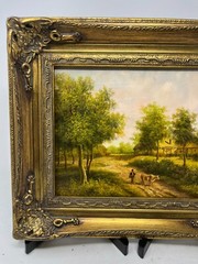 Idyllic Country Stroll in the Golden Hour 13×15