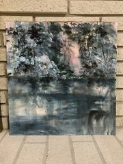 Donna Petcoff Watson Vintage Original Watercolor Art Painting