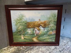 C. MANNING PORTRAIT PAINTING. Excellent Condition