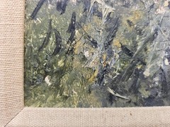 No.: 1296 oil painting artwork picture painting oil painting forest landscape ducks