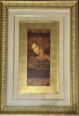 Csaba Markus, Veronika 56.5×39 Framed. Embellished Serigraph,#6AP