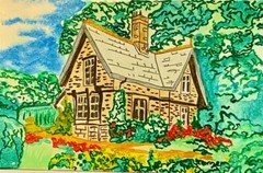 Country Art: Original Watercolor Paintings for Home Decor
