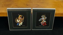 The Dancer Water Color On Paper The Original By Archie Blackowl