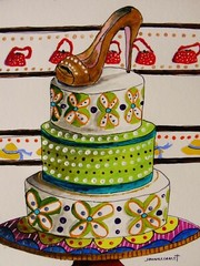 Stepping Out Cake