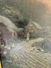 Thomas Kinkade Limited Edition Canvas (172/980), Publisher Sealed, Framed”