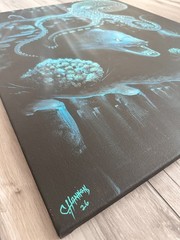 ORIGINAL PAINTING 24″x30″ Acrylic on canvas – „Only One“