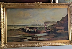 Rare Old Original Seascape Art Antique Vintage c.1840~John Harper(1809-1843)RARE