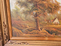 Samuel George Enderby (British, 1860-1921) Antique Original O/C Landscape Signed