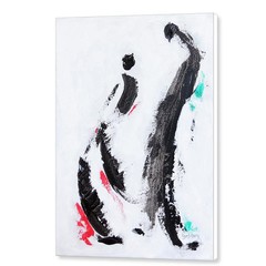 Yes or No – 11×14 Original Expressionistic Abstract Acrylic Painting on Canvas