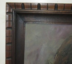 SALVADOR CABRERA YOUNG BOY LARGE ORIGINAL OIL ON BOARD PAINTING DATED 1973