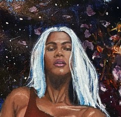 Original signed artwork 18x24in Zendaya- Bringer of Light Destroyer of Worlds