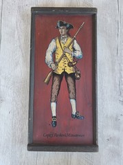 Vintage Yorkraft Revolutionary War Soldier Wall Plaques (5) Americana Colonial