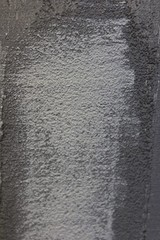 Original SILVIA STEIN Abstract Gray/White/ Black/Rust Oil Painting on Canvas