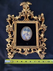 Antique Handpainted Portrait of Admiral Lord Horatio Nelson on Porcelain