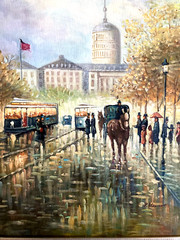 Street Scene with Trolley