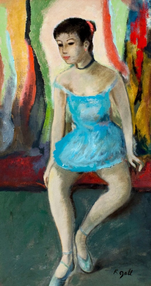AFTER Francois Gall (France,Hungary,1912-1987) oil painting 116528
