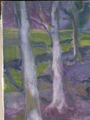 Estate Sale Collection Texas Artist Acrylic Impressionism Painting 18″ x 24″