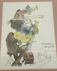 Leo Meiersdorff 1970s Watercolor Signed Framed Print Internationally Famous NOLA