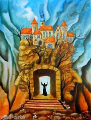 ORIGINAL Painting Oil canvas surrealism modern ART by Pronkin 2014