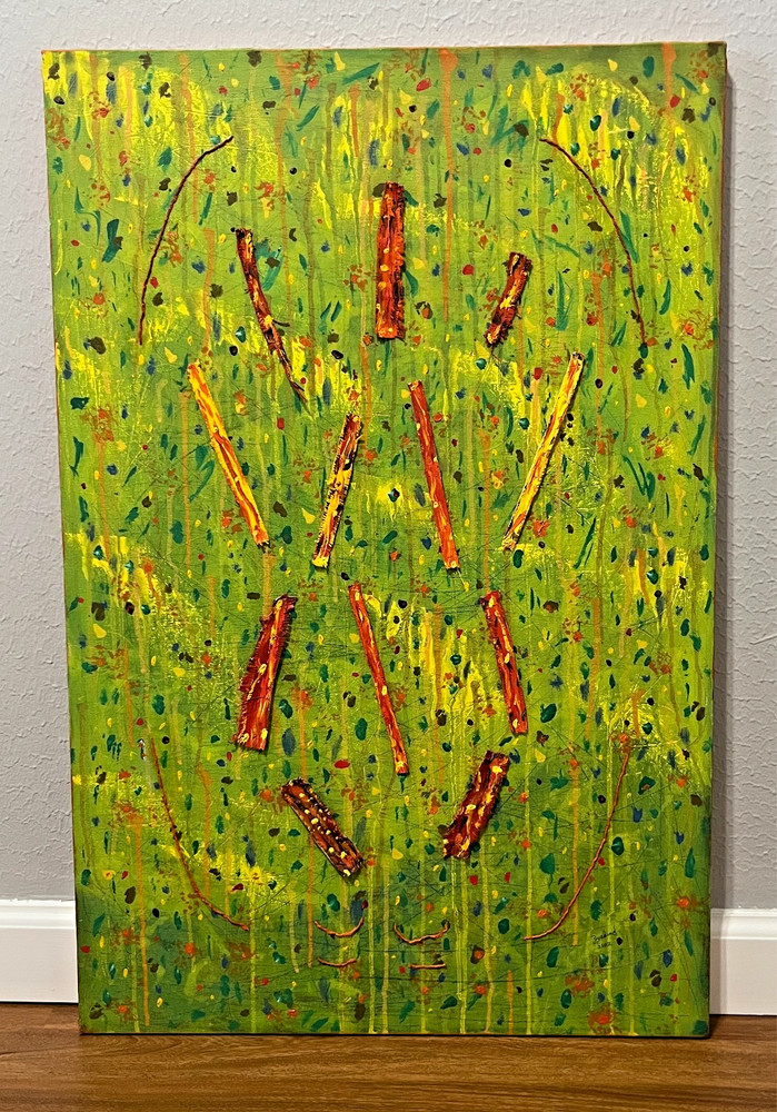 SUMMER TIME Oil Painting on Canvas 20 in x 30.5 by Resident Howard Zyskind