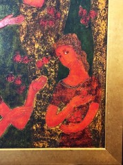 Levan Mosiashvili (Georgian Abroad), Modern Abstract c 2011 O/C „During Harvest“