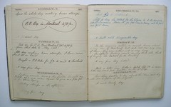 HISTORIC 1865 EDWIN WHITEFIELD LANDSCAPE ARTIST JOURNAL DIARY, 1842 SILVER MEDAL