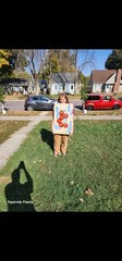 Handpainted Tomato Acrylic On Wood Painting Heavy One Of A Kind 17.5″ X 29.5″