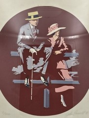 Good Thoughts Paiting by Jack Vettriano Limited Edition #3/300