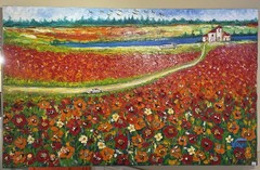 ‚Fall In Love‘ – Painting On Canvas Original 30″x48″