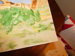 Arches National Park Moab Utah Original Watercolor Signed Doug Sorrell