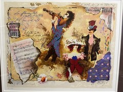 „Violin Concerto“ by Alexander & Wissotzky 25.5″x22″ SIGNED AP 21/50