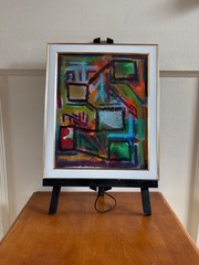 Original Murillo Painting | Tariffs | 8×10″ | Mixed Media on Board | Signed