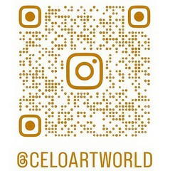 CELO ORIGINAL ACRYLIC ON CANVAS „EVIL EYE PROTECTION“ 36″x27″