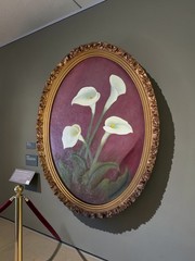Oil Painting On Board Original Signed Oval Framed 26×19 Inches