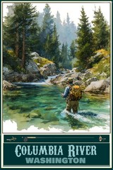 Wholesale Lot Of 10 Fishing Travel Posters All Diffrent Locations Can Resale