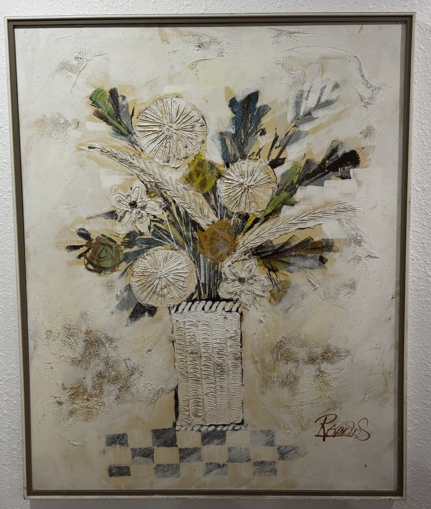 Lee Reynolds signed painting