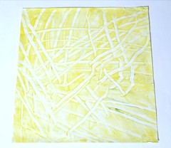BRIAN BELOTT SIGNED FINGER PAINTING SOUND SCRIBBLES 12″ VINYL ABSTRACT ART NYC