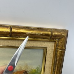 Vintage Original Landscape Oil Painting Framed Signed Janssen Numbered Read