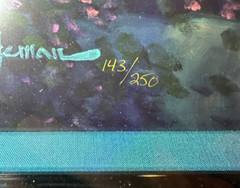 „Garden Light“ James Coleman Numbered #143/250 Cibachrome Signed COA 41″ x 33″