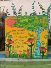 Fleetwood Mac Landslide Lyric Painting on 10 x 10 x 1/4″ wood panel, Song Sign