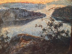 Listed Swedish Artist Nils Asplund (1874-1958) Signed Tonalist Oil Painting