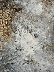 Grey Gold Original painting Abstract wall art Canvas for home and office