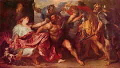 Museum quality oil painting handpainted on canvas „Samson and Dalila „