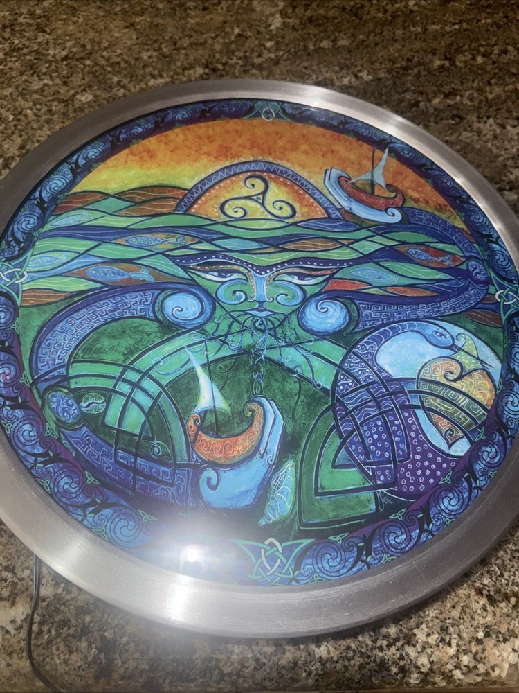 Celtic Art Studio Illuminations Light Jen Delyth Signed Ireland Irish Art