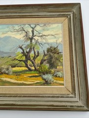 DARWIN DUNCAN PAINTING EARLY CALIFORNIA LANDSCAPE IMPRESSIONISM LISTED FAMOUS