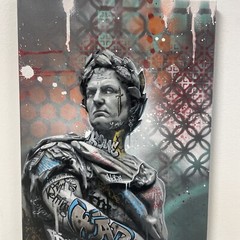Julius Caeser WAR Street Art Edition Painting Tattoo Art graffiti Art Street Art