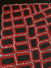 Walala Tjapaltjarri 💕Aboriginal Art 78cm x 47cm COA Supplied WT19M-2