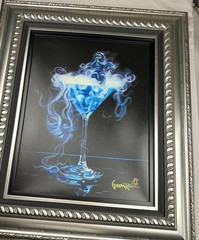 Drink with An Angel by Michael Godard – Hand Signed by Artist