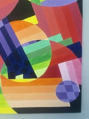 Abstract Canvas Acrylic Painting